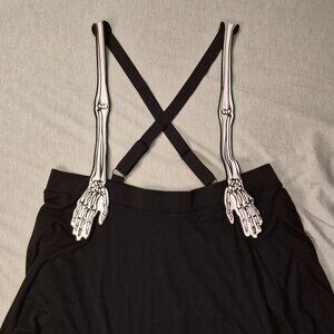 Skeleton Suspender Skirt